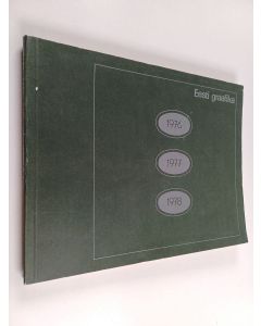 käytetty kirja Eesti graafika = Estonskaja grafika : 1976, 1977, 1978