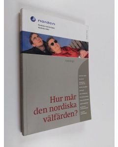 käytetty kirja Hur mår den nordiska välfärden? : antologi : årsbok 2004