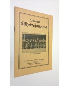 käytetty teos Suomen lähetys-sanomia n:o 11/1929
