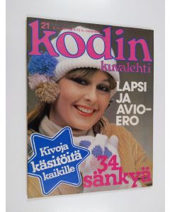 käytetty teos Kodin kuvalehti 21/1977
