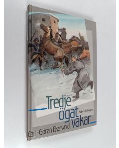 Kirjailijan Carl-Göran Ekerwald käytetty kirja Tredje ögat vakar