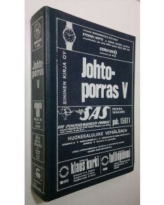 Tekijän Lauri Lehtinen  käytetty kirja Johtoporras V : Talouselämän johto- ja luottamushenkilöitä = Personer på ledar- och förtroendeposter inom näringslivet i Finland