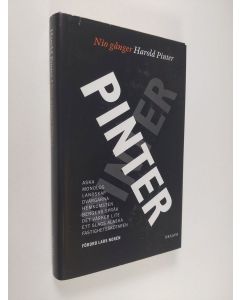 Kirjailijan Harold Pinter käytetty kirja Nio gånger Pinter