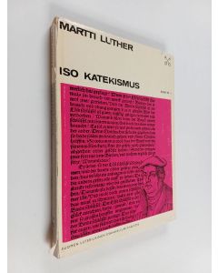 Kirjailijan Martti Luther käytetty kirja Iso katekismus