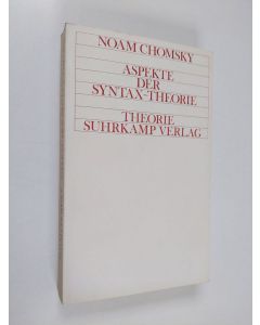 Kirjailijan Noam Chomsky käytetty kirja Aspekte der Syntax-Theorie