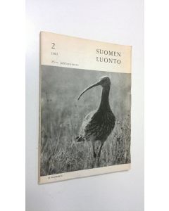 käytetty kirja Suomen luonto n:o 2/1963