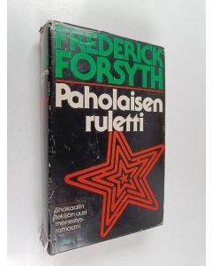 Kirjailijan Frederick Forsyth käytetty kirja Paholaisen ruletti