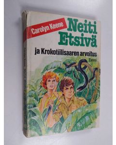 Kirjailijan Carolyn Keene käytetty kirja Neiti Etsivä ja krokotiilisaaren arvoitus