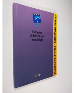 käytetty kirja Euroopan yhdentymisen kronologia