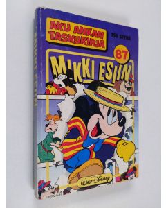 Kirjailijan Walt Disney käytetty kirja Mikki esiin