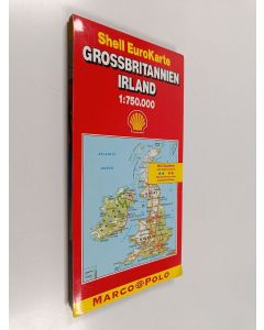 käytetty kirja Shell EuroKarte : Great Britain - Ireland 1:750.000