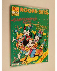 Kirjailijan Walt Disney käytetty kirja Roope-setä 5/1993