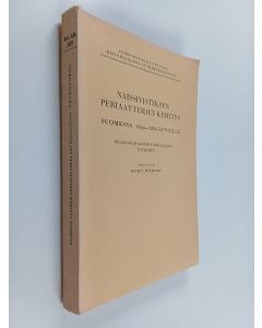Kirjailijan Sisko Wilkama käytetty kirja Naissivistyksen periaatteiden kehitys Suomessa 1840-1880-luvuilla : Pedagogis-aatehistoriallinen tutkimus