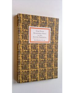 Kirjailijan Georg Weerth käytetty kirja Humoristische Skizzen aus dem deutschen Handelsleben (ERINOMAINEN)