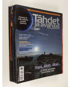 käytetty kirja Tähdet ja avaruus 2017 1-8