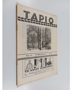 käytetty teos Tapio 22/1931