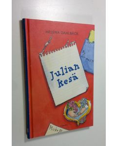 Kirjailijan Helena Dahlbäck käytetty kirja Julian kesä