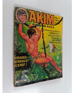 käytetty kirja Akim viidakon poika 1/1977
