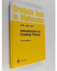 Kirjailijan J. H. Van Lint käytetty kirja Introduction to coding theory