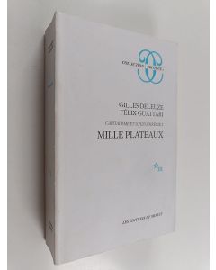 Kirjailijan Gilles Deleuze käytetty kirja Capitalisme et schizophrénie 2 - Mille plateaux
