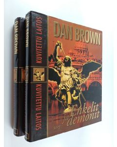 Kirjailijan Dan Brown käytetty kirja Da Vinci-koodi ; Enkelit ja demonit (kuvitetut laitokset)