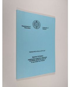 Kirjailijan Kaarina Yli-Renko käytetty kirja Assessing foreign language training needs of adults : a case study from Finland