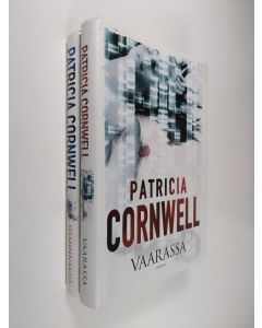 Kirjailijan Patricia Cornwell käytetty kirja Vaarassa ; Silminnäkijä (2 kirjaa) (ERINOMAINEN)