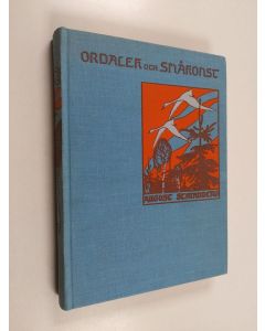 Kirjailijan August Strindberg käytetty kirja Ordalek och småkonst