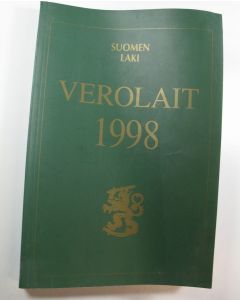 Tekijän Erkki Onikki  käytetty kirja Verolait 1998