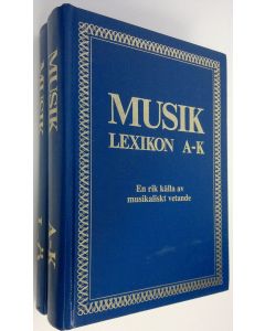 käytetty kirja Musiklexikon A-K & L-Ö : En rik källa av musikaliskt vetanda