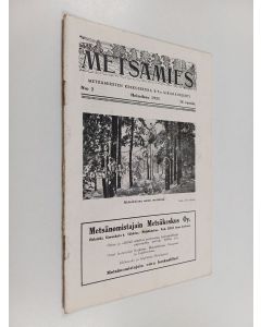 käytetty teos Metsämies 2/1933