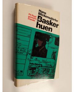 Kirjailijan Hans Blickensdörfer käytetty kirja Basker huen