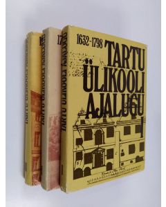 käytetty kirja Tartu ülikooli ajalugu 1-3 : 1632-1982