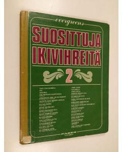 käytetty kirja Suosittuja ikivihreitä 2