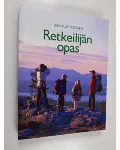 Kirjailijan Jouni Laaksonen käytetty kirja Retkeilijän opas