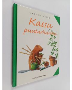 Kirjailijan Lars Klinting käytetty kirja Kassu puutarhurina