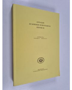 Kirjailijan Suomalainen Tiedeakatemia käytetty kirja Annales Academiae Scientiarum Fennicae - Mathematica Vol. 40, Fasciculus 2