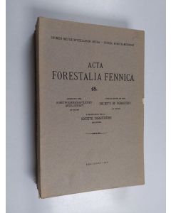 käytetty kirja Acta Forestalia Fennica 48