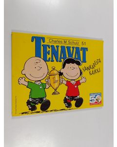 Kirjailijan Charles M. Schulz käytetty kirja Sankareita kaikki