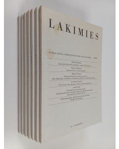 käytetty kirja Lakimies vuosikerta 1997 (1-8)