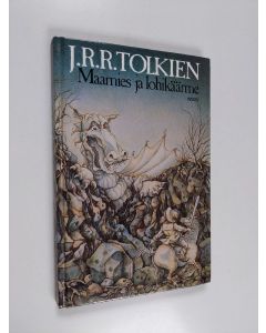 Kirjailijan J. R. R Tolkien käytetty kirja Maamies ja lohikäärme