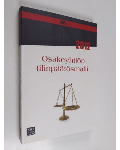 käytetty kirja Osakeyhtiön tilinpäätösmalli 2012