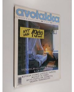 käytetty kirja Avotakka 3/1990