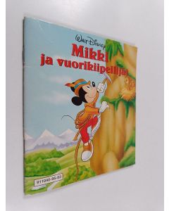 Kirjailijan Walt Disney käytetty teos Mikki ja vuorikiipeilijät