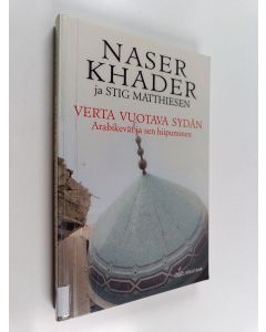 Kirjailijan Naser Khader käytetty kirja Verta vuotava sydän : arabikevät ja sen hiipuminen