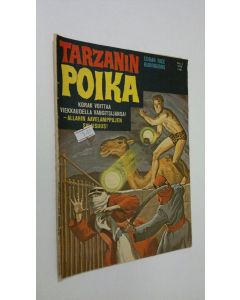 Kirjailijan Edgar Rice Burroughs käytetty teos Tarzanin poika N:o 3 / 1970