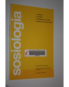 käytetty kirja Sosiologia 4/2009 : Westermarck-seuran julkaisu