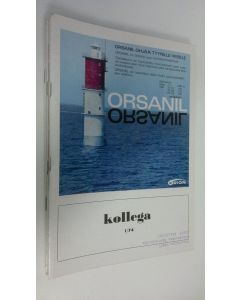 käytetty teos Kollega 1-6/1974
