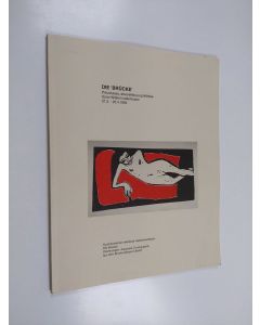 Kirjailijan Magdalena M. Moeller käytetty kirja Die Brücke : piirustuksia, akvarelleja ja grafiikkaa : Sara Hildénin taidemuseo 21.2.-25.4.1993 : suomenkielinen tekstiosa näyttelyluetteloon die Brücke: Zeichnungen, Aquarelle, Druckgraphik aus dem Brüc