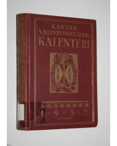 käytetty kirja Kansanvalistusseuran kalenteri 1932